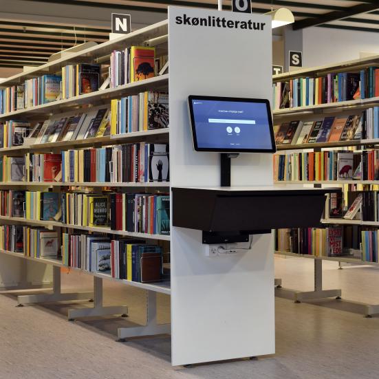 Reoler på Nakskov Bibliotek