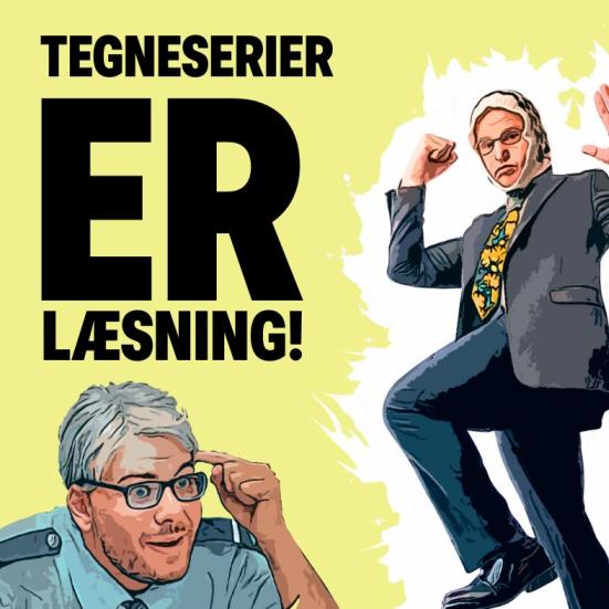 Tegneserier ER læsning - alle ord tæller