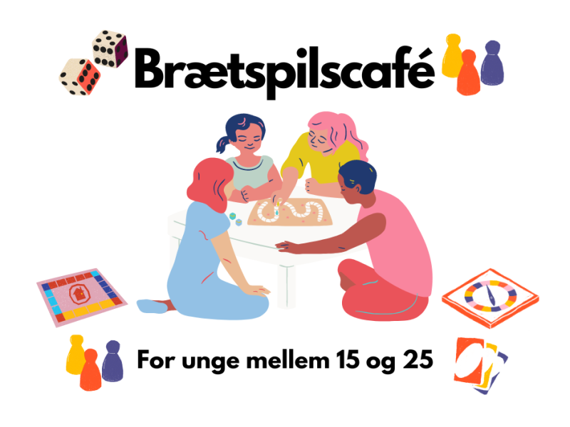 Brætspilscafé for unge mellem 15 og 25 år