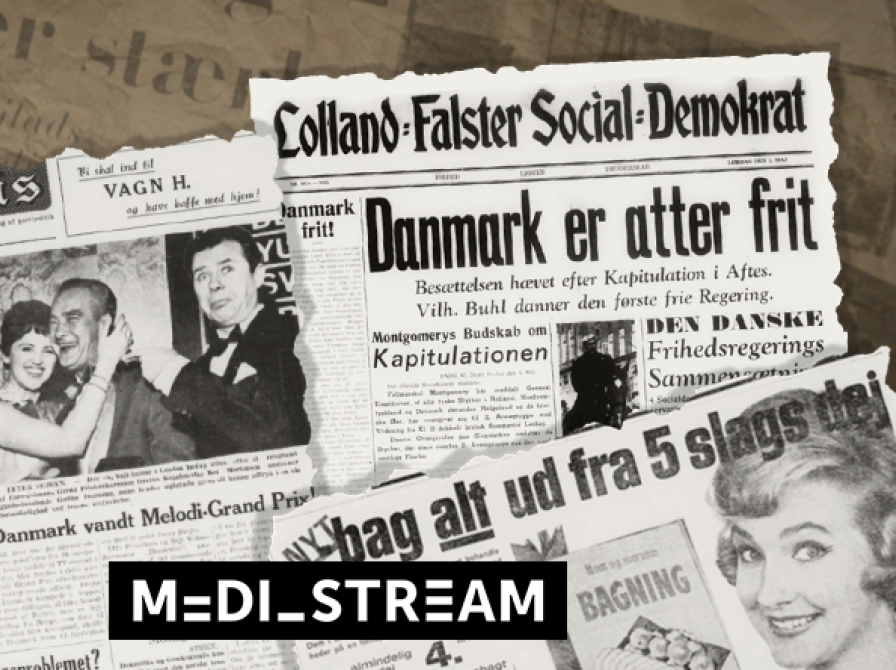 Mediestream - danmarkshistorien fortalt i danske aviser